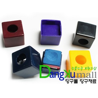 [정품인증 당구몰]뚜껑있는 알뜰 초크케이스 당구장용품, 초록