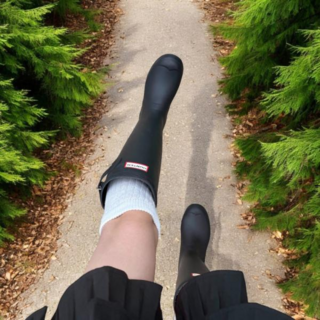 종아리 부츠양말 오버니삭스 화이트 니하이삭스