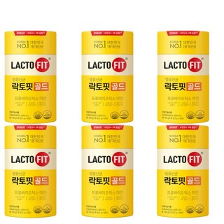 종근당건강 락토핏 골드 2g x 50포 x 6통, 100g, 6개