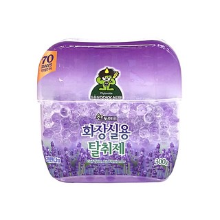 산도깨비 화장실용 탈취제 라벤더, 300g, 6개
