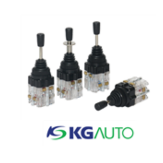 케이지오토 레버 스위치 KG-LVS-2M 단레버 (자기복귀 2련), 31, KG-LVS-4M (자기복귀 2련), 1개