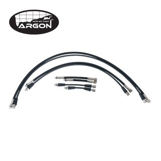 [다이브자이언트] 아르곤 스킨 스쿠버 다이빙 호스 HP 고압 게이지 15cm 고무 검정 상세 설명 참조 상품 이미지