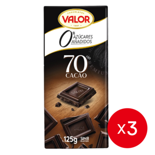 발로르 슈가프리 다크초콜릿 70% 100g x 3개