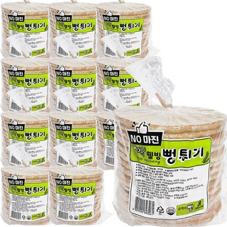 오케이뻥 미니 웰빙 뻥튀기 국산 쌀 과자 영양 간식, 12개, 70g