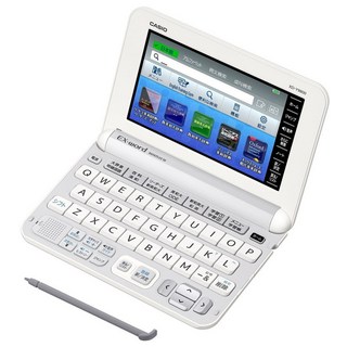 카시오 전자 사전 익스 워드 실천 영어 모델 XD-Y9800WE 화이트 콘텐츠 170