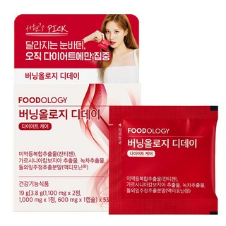 푸드올로지 버닝올로지 디데이 다이어트 케어, 19g, 1개