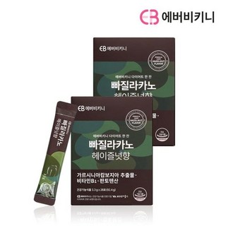 에버비키니 빠질라카노 헤이즐넛향 가르시니아 다이어트커피 2박스 총56포, 92.4g, 2개