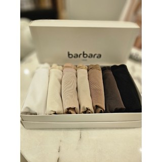 바바라 barbara1926 [7매입] 베이직 데일리 노라인 요일 햄팬티 ABP5090S