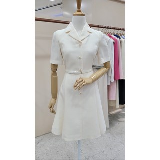 케네스레이디 버튼다운 포인트 하프슬리브 원피스 EGOPOF9900 1862770