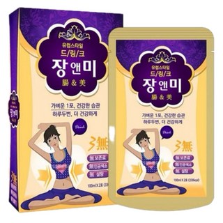 장앤미 슬림드링크 - 체중 관리와 건강을 동시에 챙기는 슬림한, 8개, 100ml
