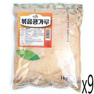 새마원 산과들 볶음콩가루1kg, 1kg, 9개
