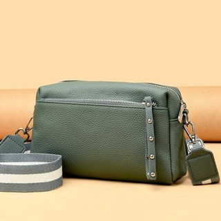 닥스키즈 소가죽 숄더백으로 트렌드 크로스백