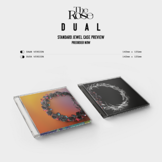 더 로즈 (THE ROSE) 2집 / DUAL (Jewel Case Album)(1종버전선택), Dusk Ver (VDCD7015)