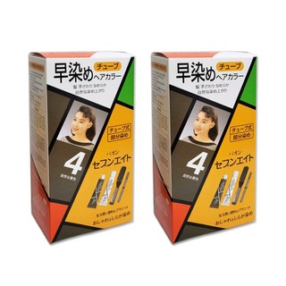 건강두배로 파온 세븐에이트 헤어칼라 4호 40g 자연갈색, 4호 자연갈색, 2개