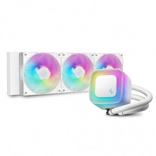 [DEEPCOOL] LE360 V2 ARGB [CPU쿨러] [화이트], 화이트, 1개