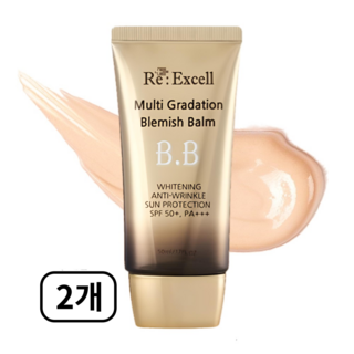 리엑셀 멀티 블레미쉬 밤 자외선차단 비비크림, 2개, 50ml, 뉴트럴