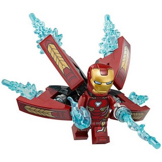 커스텀블럭 미니피규어 아이언맨 마크50 Iron man mk50 레고 MOC 호환 피규어 블럭 브릭 토이, 아이언맨마크50, 1개