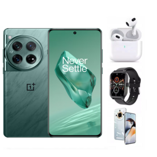 OnePlus 12 문스톤 블랙 5G TMobile 잠금 해제 안드로이드 스마트폰 미국 버전 16GB RAM512GB 스토리지 120Hz 플루이드 AMOLED 디스플레이 트, 녹색16, 512GB 이미지