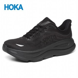 호카 남성 본디 9 러닝화 블랙 1162011-BBLC