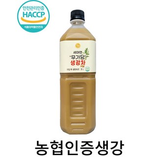 세아연 무가당 생강차 생강청 1L, 1개, 1개입, 1000g_달달한 유혹