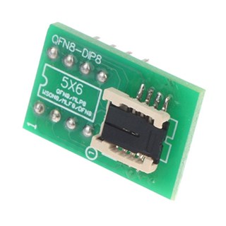 QFN8 WSON8 MLF8 to DIP8 컨버터 – T48 TL866II RT809F/H CH341A용 IC 칩 어댑터 (5x6mm, 1개) – 회로 개발 및 수리 용도 QFN8 WSON8 MLF8 to DIP8 컨버터 – T48 TL866II RT809F/H CH341A용 IC 칩 어댑터 (5x6mm, 1개) – 회로 개발 및 수리 용도