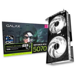 갤럭시 GALAX 지포스 RTX 5070 BLACK OC D7 12GB