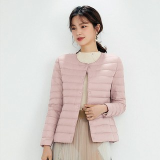 CHANGE DESIGN 오리털 경량패딩 4COLOR 투웨이 넥라인