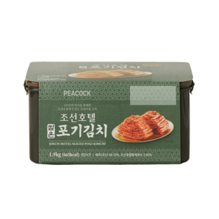 피코크 조선호텔특제육수 썰은김치 1.9kg
