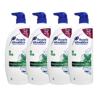 헤드앤숄더 쿨 멘솔 샴푸, 850ml