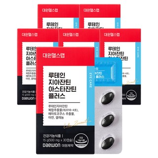 대원헬스랩 루테인지아잔틴 아스타잔틴 플러스, 6개, 30정