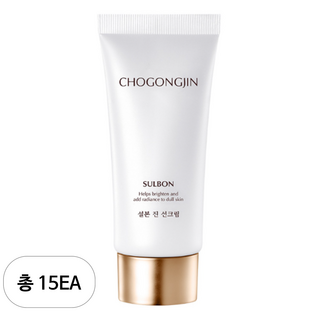 편강율 진정 선크림 SPF50+ PA++++, 50ml, 15개