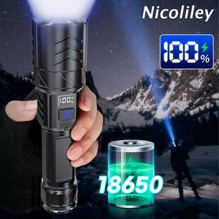Nicoliley 독일 초강력 LED 손전등
