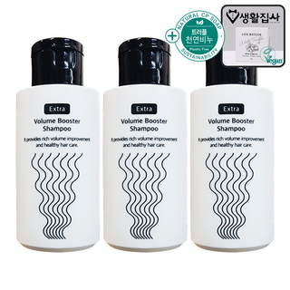 가히 공주부양 엑스트라 볼륨 부스터 샴푸 사은품 천연비누, 3개, 50ml