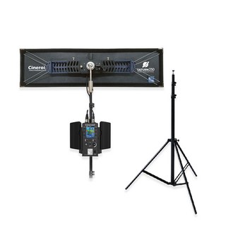 시네로이드 250W 플렉서블 RGBWW LED 라이트 Saturn250 WIDE 1등세트, 1개