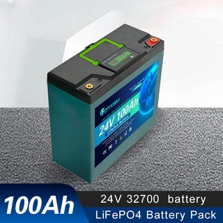24V 100Ah/120AH LiFePO4 32700 배터리에는 LED 전원 디스플레이가 있는 BMS RV 충전식 철인 리튬 인산염이, 04 1PCS 24V 100Ah