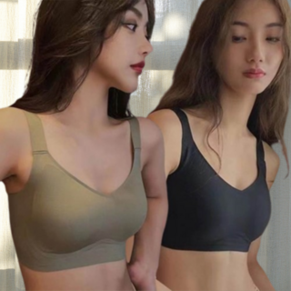 달모아 편한 노와이어 심리스 브라 스포츠 브라 브라렛 누디 여성 브래지어 브라탑 2P 상품 이미지