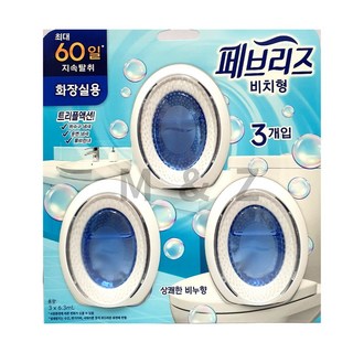 페브리즈 화장실용 비치형 상쾌한 비누향 탈취제 본품, 18.9ml, 1개
