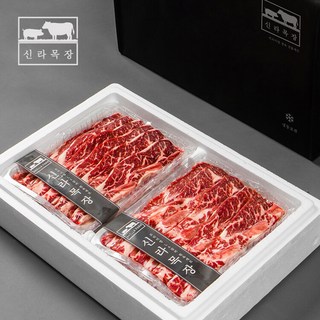 [신라목장] 프리미엄 LA갈비 4kg(2kg+2kg) 선물세트, 2개, 2kg