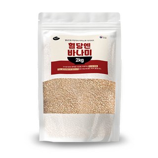 혈당엔 바나미 바나듐쌀 혈당조절 저당식사 저속노화 다이어트, 1개, 2kg