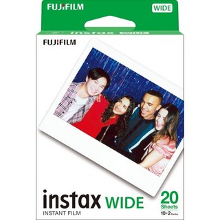 카메라 필름 흑백 인화 현상 인스타엑스™ 와이드 더블 팩 2x10 20장 사진, 1개