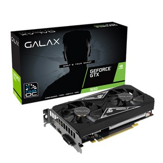 갤럭시 GALAX GTX1650 BLACK EX PLUS D6 4GB, 갤럭시 GTX1650 블랙 EX OC D6 4GB