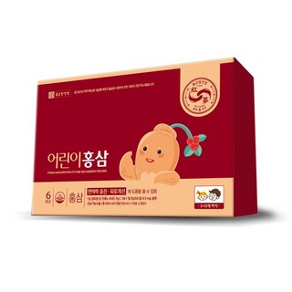 종근당 어린이홍삼 30회분 1박스