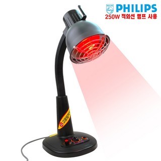 21세기 대경 개인용 적외선 조사기 통증완화 용도 필립스램프 250W 치료기 아닌 의료기기 원적외선 온열 물리치료 국산, 1개, 개인용적외선조사기