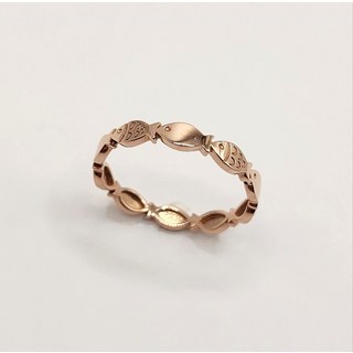 세레스 14k 물고기 반지