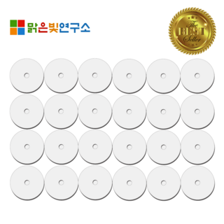 맑은빛연구소 국산 미니건조기 필터 미닉스 로퍼 한일 한경희 히츠 외 호환용, 패브릭필터(원형) 24매