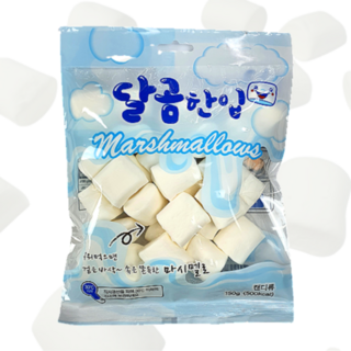 달곰 한입 마시멜로우 캠핑 간식 마시멜로 대용량과자 구워먹는 마쉬멜로, 1개, 150g