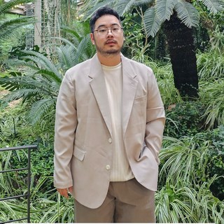 베어릭MB 남자 세미오버핏 빅 사이즈 스판 시어서커 여름 블레이저 캐주얼 마이 자켓 큰옷