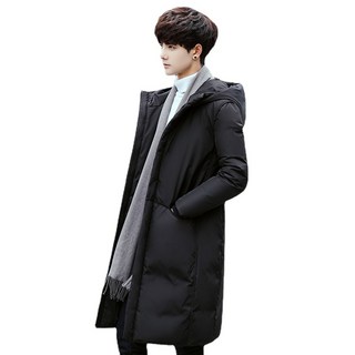 VYYM 패딩남성 겨울 솔리드 남성 도톰 슬림 한국판 영코트입니다.