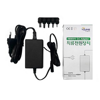 태영전자 전자식아답터 TY 9V 2.5A 코드일체형, 1개