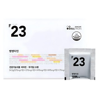 셀트리온 이너랩 쌩쌩타민 23종 멀티비타민 미네랄 멀티팩 30p, 1개, 30정